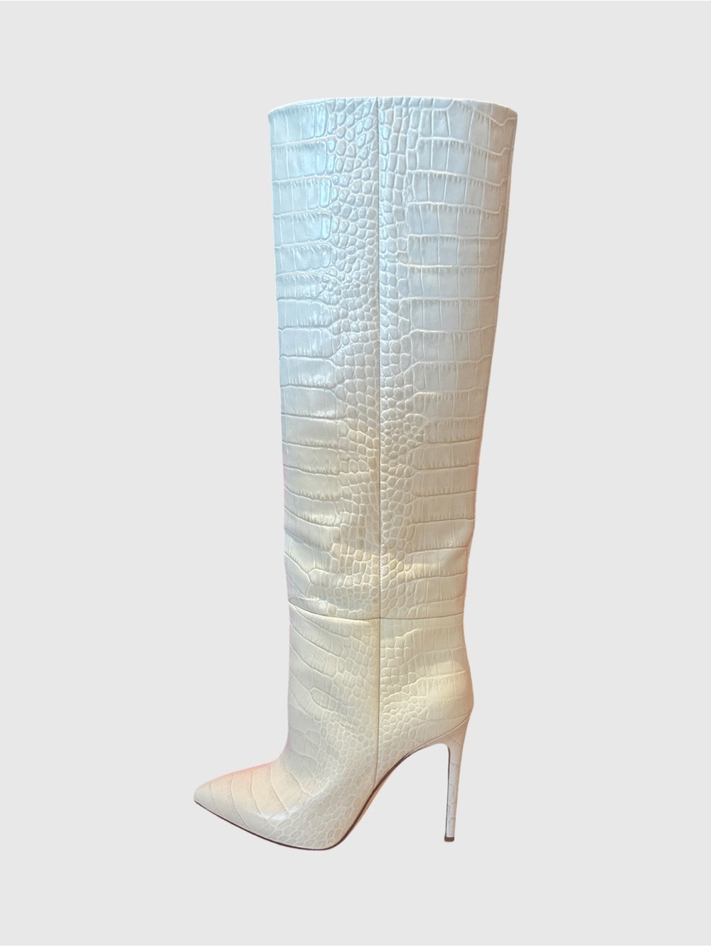 PARIS TEXAS croc embossed boots sz39 BNIB $389